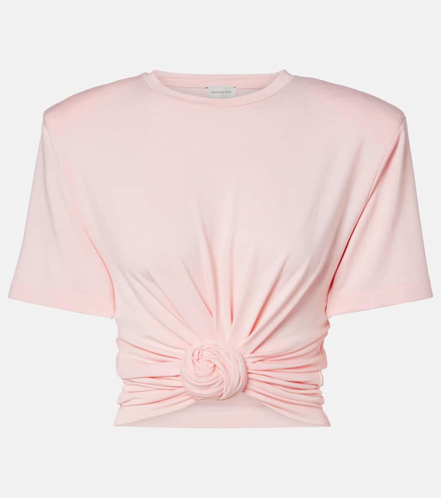 Футболка с узлом из джерси Magda Butrym, Pink
Футболка с узлом из джерси Magda Butrym, Pink
