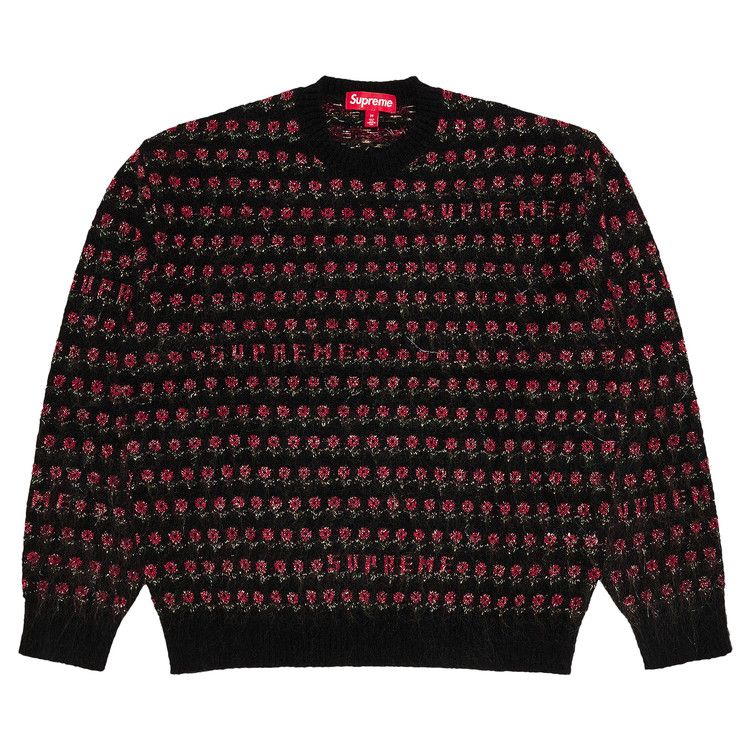 Свитер Supreme Flowers Metallic Sweater, Black
Свитер Supreme Flowers Metallic Sweater, Black
