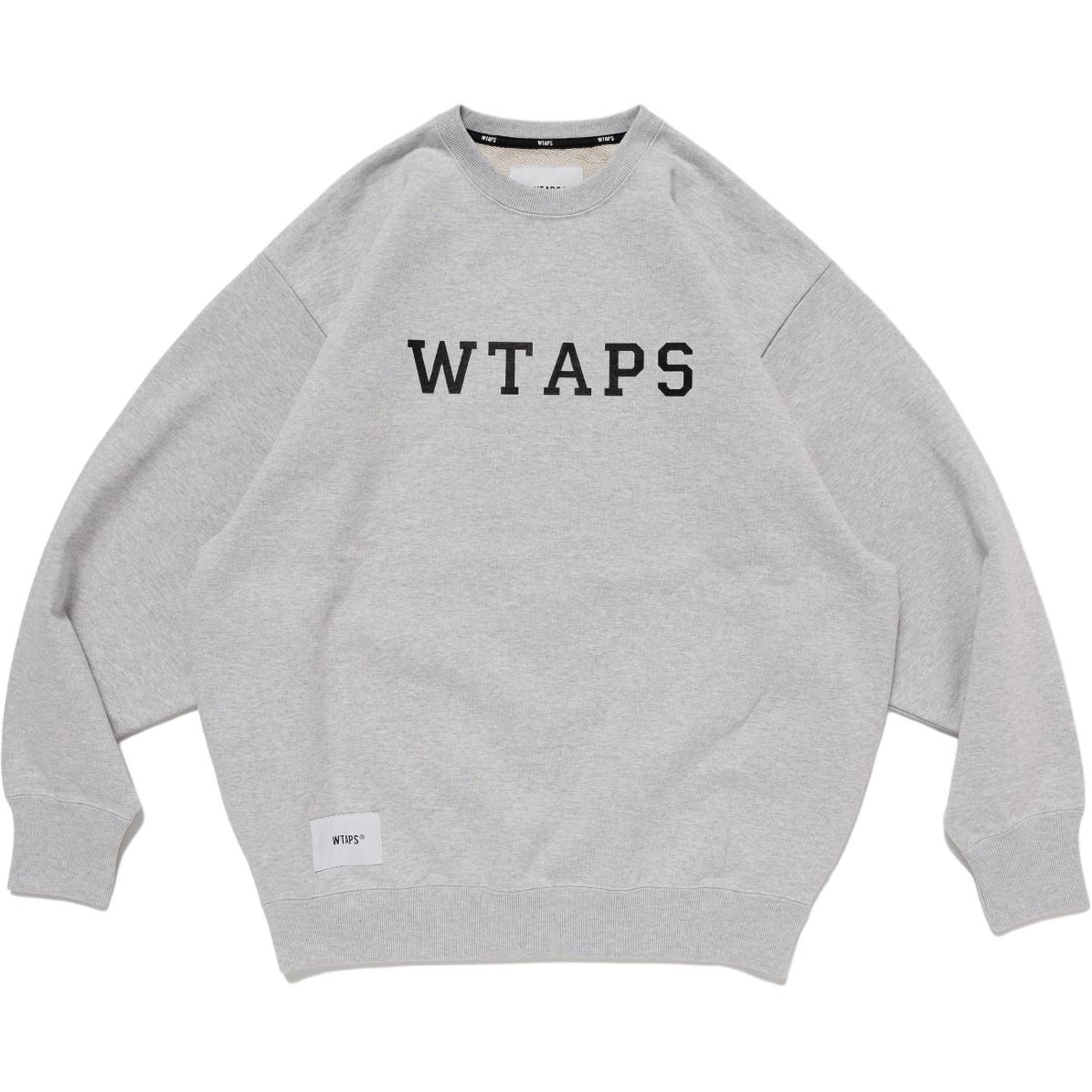 Хлопковый свитшот WTAPS, серый
Хлопковый свитшот WTAPS, серый