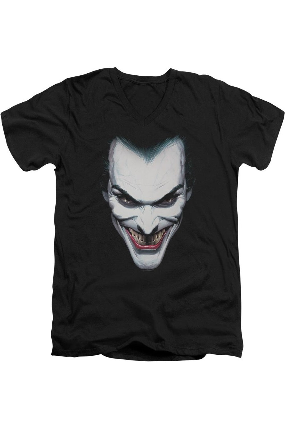 Футболка с коротким рукавом и V-образным вырезом для взрослых с портретом Бэтмена и Джокера из хлопка премиум-класса Gildan, черный
Футболка с коротким рукавом и V-образным вырезом для взрослых с портретом Бэтмена и Джокера из хлопка премиум-класса Gildan, черный