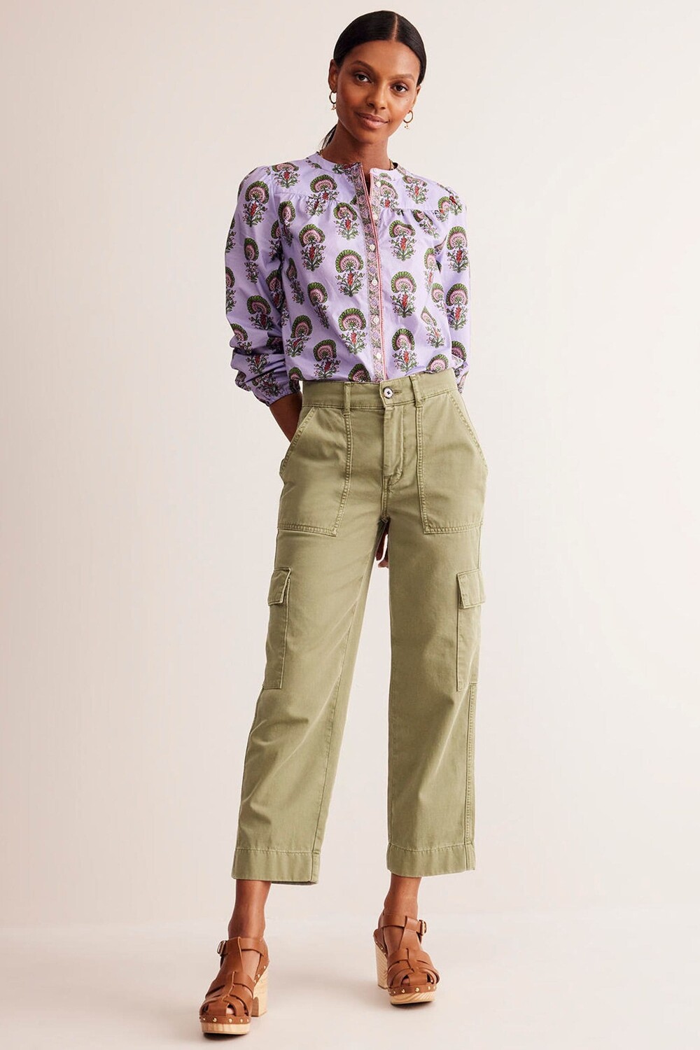 Брюки карго Boden, зеленый
Брюки карго Boden, зеленый