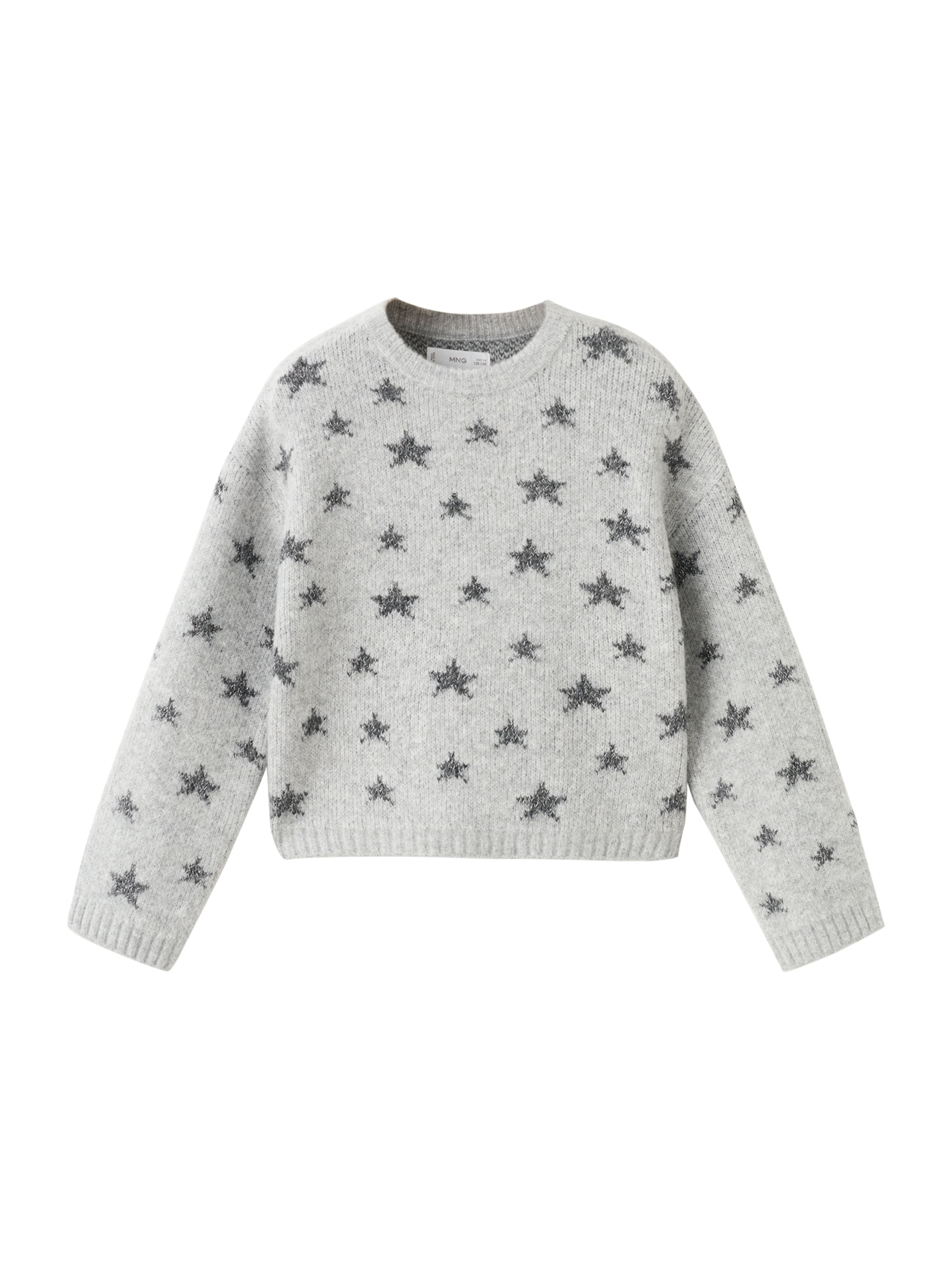 MANGO KIDS Свитер 'ESTRELLA' в крапчатом сером цвете
MANGO KIDS Свитер 'ESTRELLA' в крапчатом сером цвете