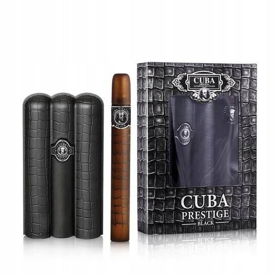 Парфюмерный набор, 2 шт. Cuba Original, Cuba Prestige Black
Парфюмерный набор, 2 шт. Cuba Original, Cuba Prestige Black
