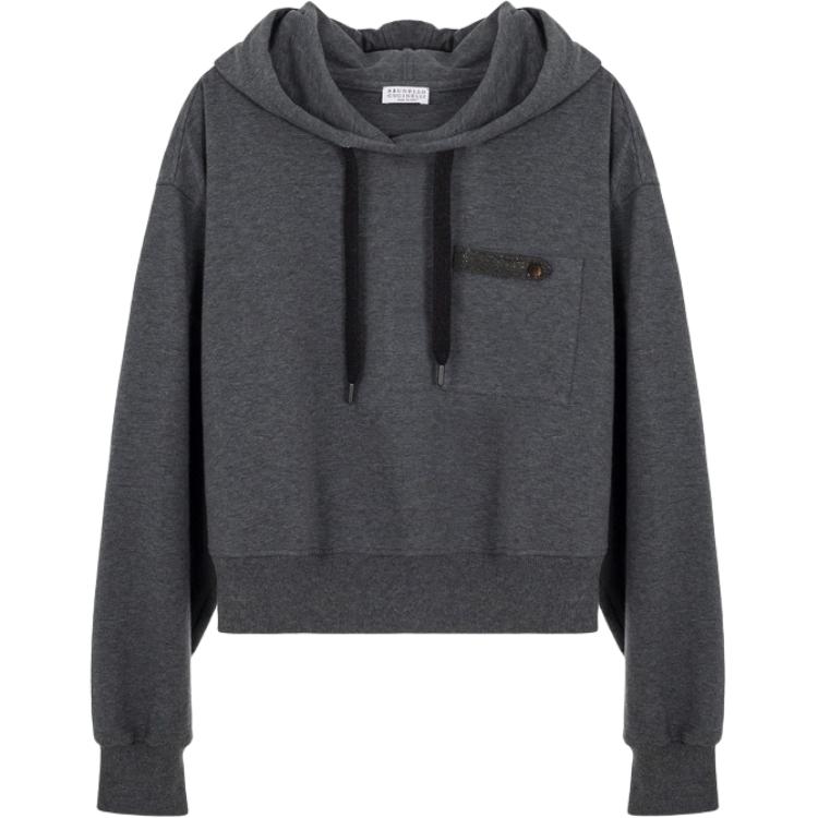 Brunello Cucinelli Свитшот SS23 женский серый
Brunello Cucinelli Свитшот SS23 женский серый