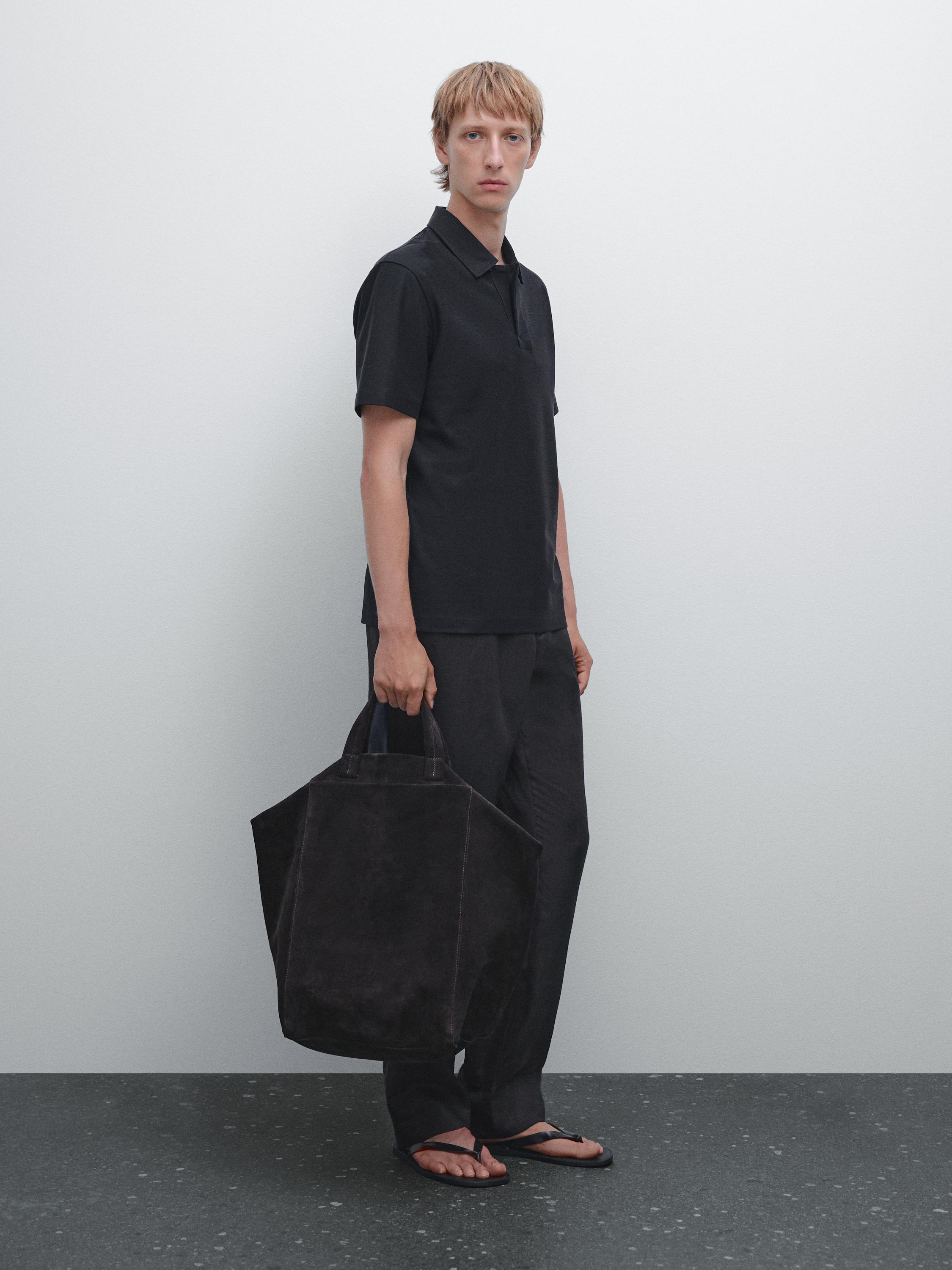 Текстурированная рубашка-поло со скрытой пуговицей Massimo Dutti, темно-синий
Текстурированная рубашка-поло со скрытой пуговицей Massimo Dutti, темно-синий