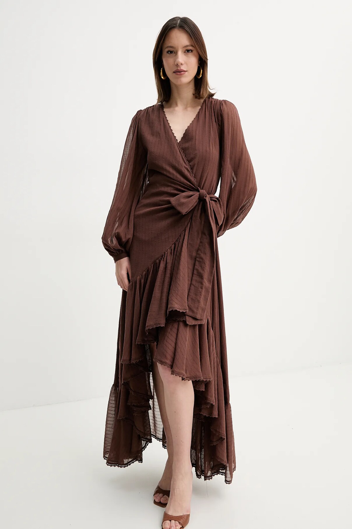 Платье из хлопка ELSA Marciano Guess, коричневый
Платье из хлопка ELSA Marciano Guess, коричневый