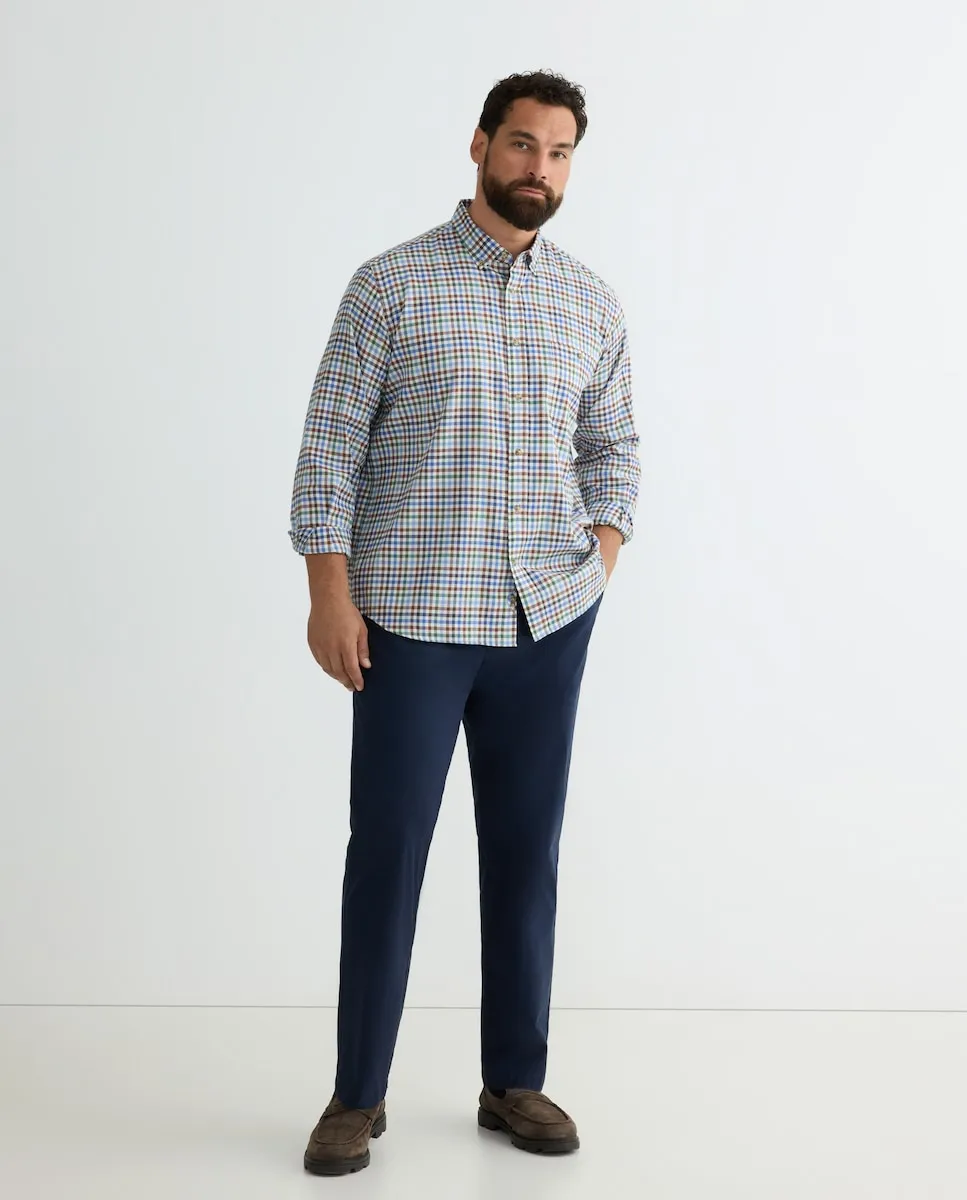 Мужская рубашка с длинным рукавом больших размеров, в клетку викторианского стиля триколор, классический узор Dustin, коричневый
Мужская рубашка с длинным рукавом больших размеров, в клетку викторианского стиля триколор, классический узор Dustin, коричневый