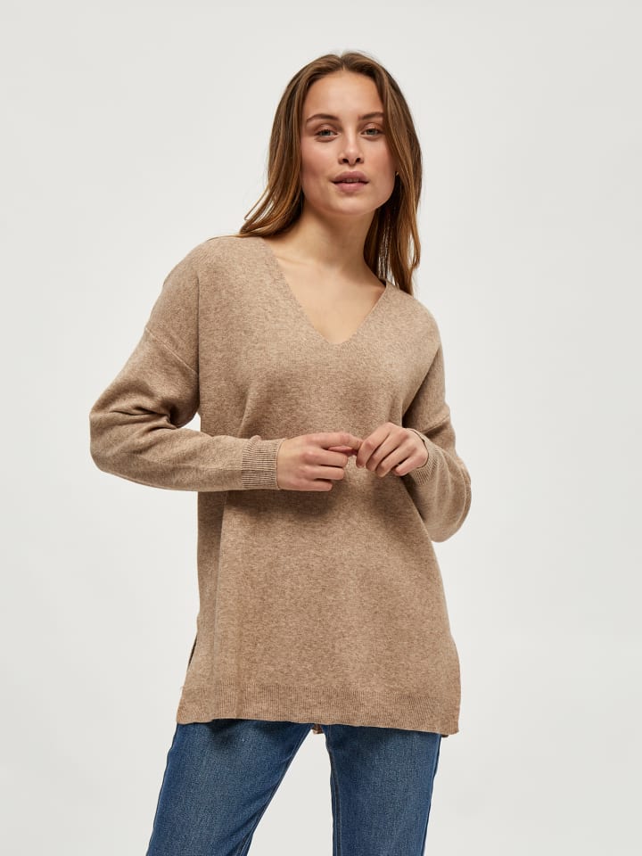 Свитер теплого песочного меланжа Peppercorn
Свитер теплого песочного меланжа Peppercorn