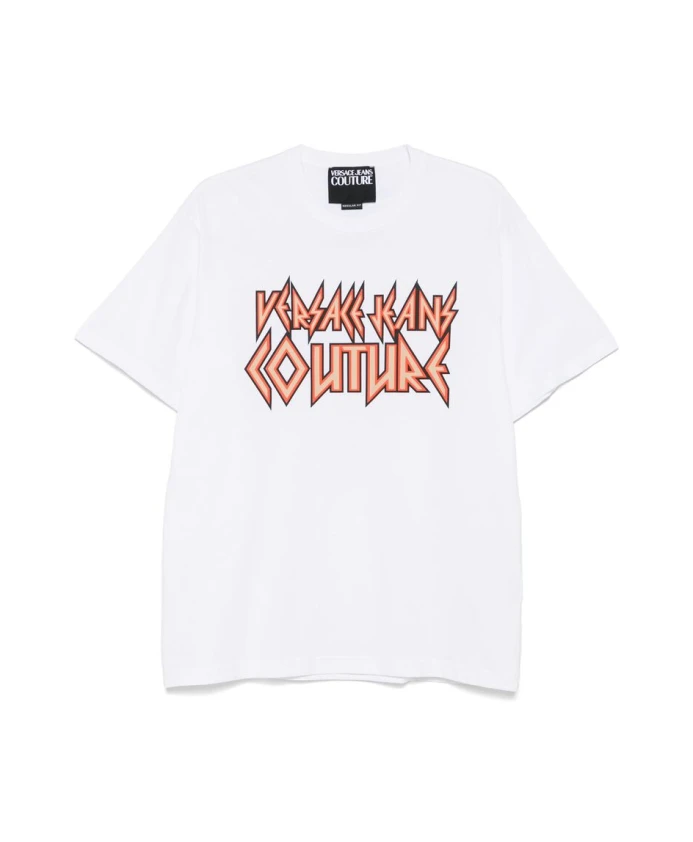 Белая футболка с круглым вырезом Versace Jeans Couture, белый
Белая футболка с круглым вырезом Versace Jeans Couture, белый