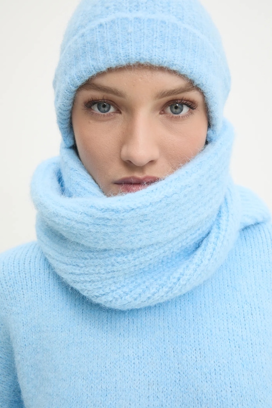 Свитер с шерстью + шапка и шарф Answear.Lab, синий
Свитер с шерстью + шапка и шарф Answear.Lab, синий
