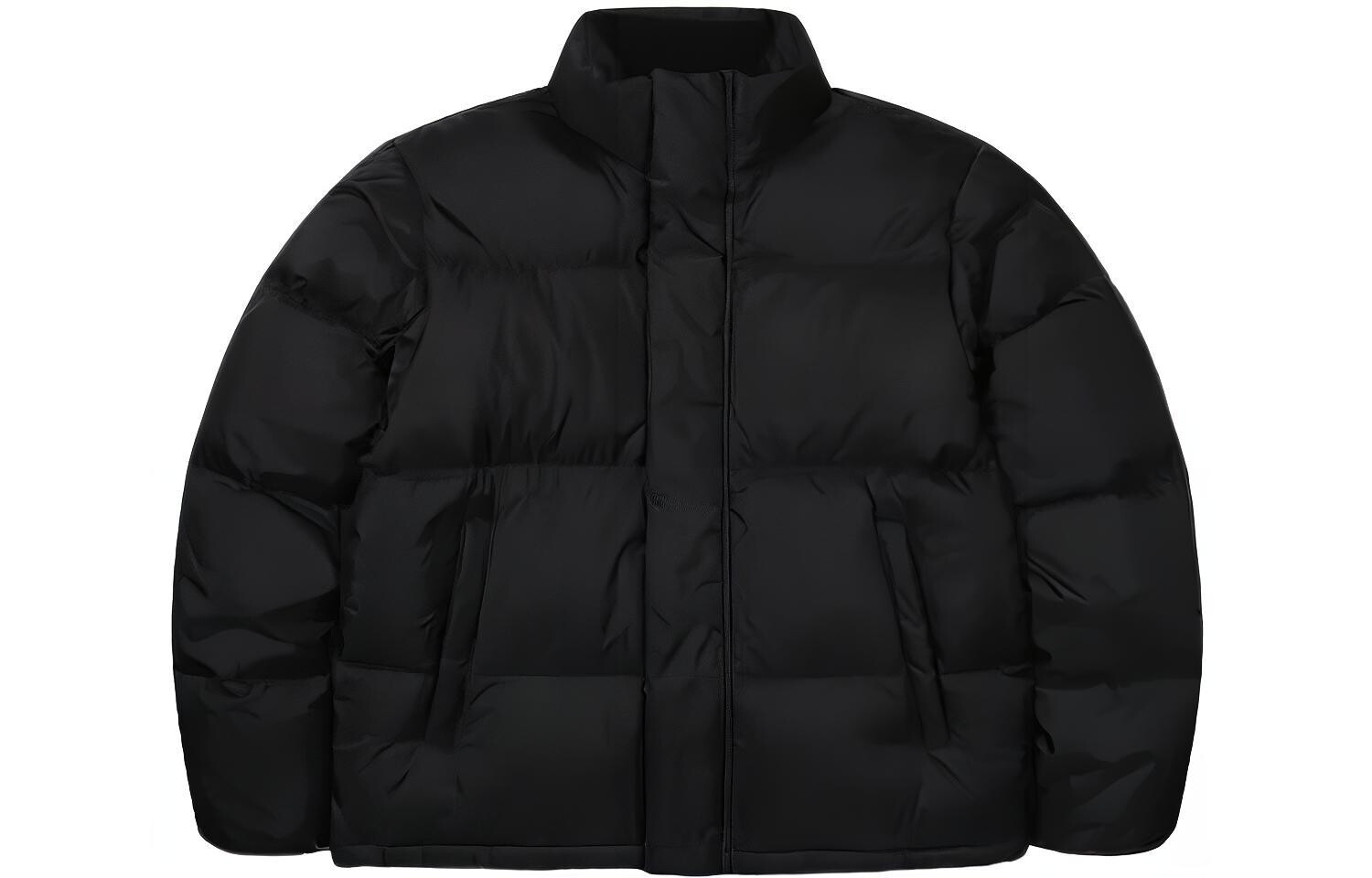 Пуховик унисекс черный Fila 
Пуховик унисекс черный Fila