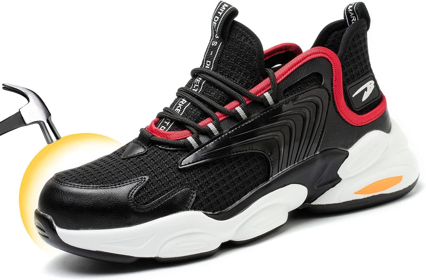 Дышащие защитные кроссовки U-lite для мужчин и женщин, водоотталкивающие, противоударные, проколозащищенные, неразрушимые промышленно-строительные кроссовки, красный
Дышащие защитные кроссовки U-lite для мужчин и женщин, водоотталкивающие, противоударные, проколозащищенные, неразрушимые промышленно-строительные кроссовки, красный