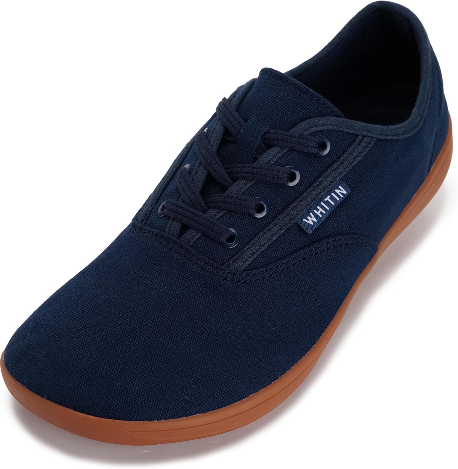 Мужские широкие кеды WHITIN из холщовой ткани, Подошва с нулевым перепадом, Минималистичная обувь, темно-синий
Мужские широкие кеды WHITIN из холщовой ткани, Подошва с нулевым перепадом, Минималистичная обувь, темно-синий