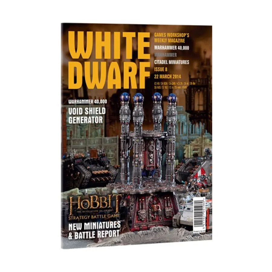 #8 «Генератор Пустотного Щита, Хоббит — Пустошь Смауга», White Dwarf Weekly - 2014 (#1-#48)
#8 «Генератор Пустотного Щита, Хоббит — Пустошь Смауга», White Dwarf Weekly - 2014 (#1-#48)