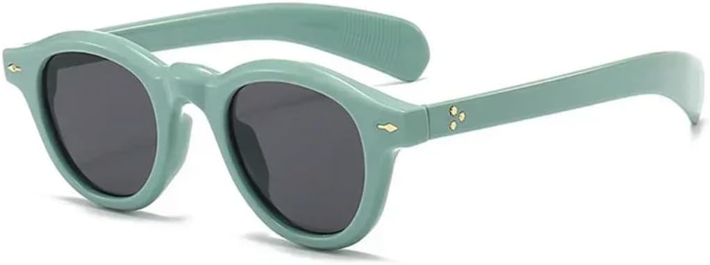 Винтажные овальные солнцезащитные очки для женщин, модные, с прозрачными линзами цвета океана, зеленые, с защитой от УФ-излучения UV400; для мужчин, модные, с заклепками, круглые UUPTTPL, Green Black
Винтажные овальные солнцезащитные очки для женщин, модные, с прозрачными линзами цвета океана, зеленые, с защитой от УФ-излучения UV400; для мужчин, модные, с заклепками, круглые UUPTTPL, Green Black