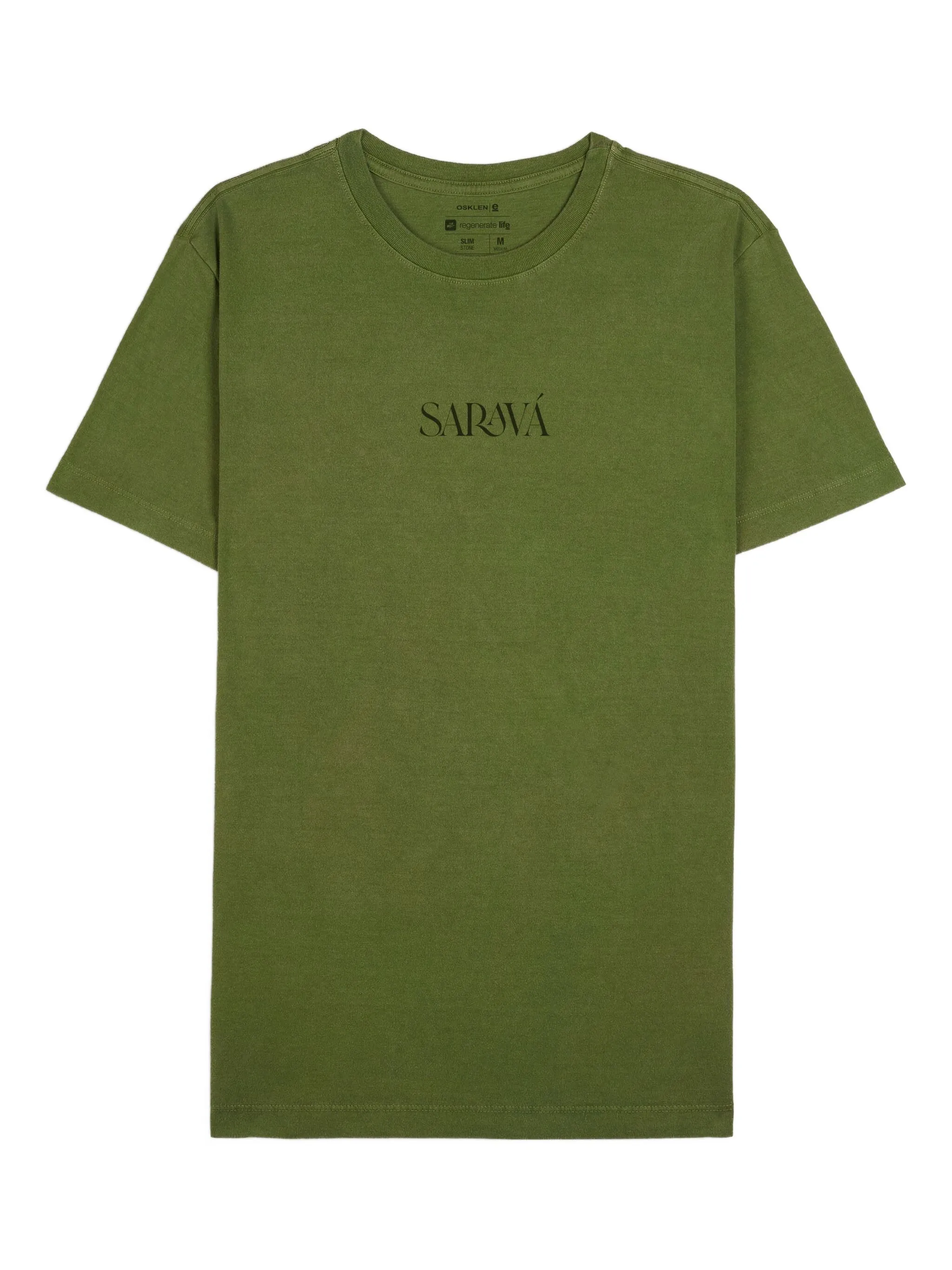 Футболка с круглым вырезом Osklen, зеленый
Футболка с круглым вырезом Osklen, зеленый