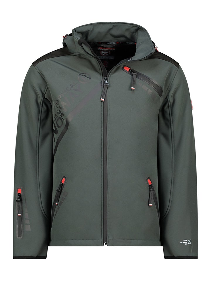 Куртка софтшелл Twopac антрацитового цвета Geographical Norway
Куртка софтшелл Twopac антрацитового цвета Geographical Norway