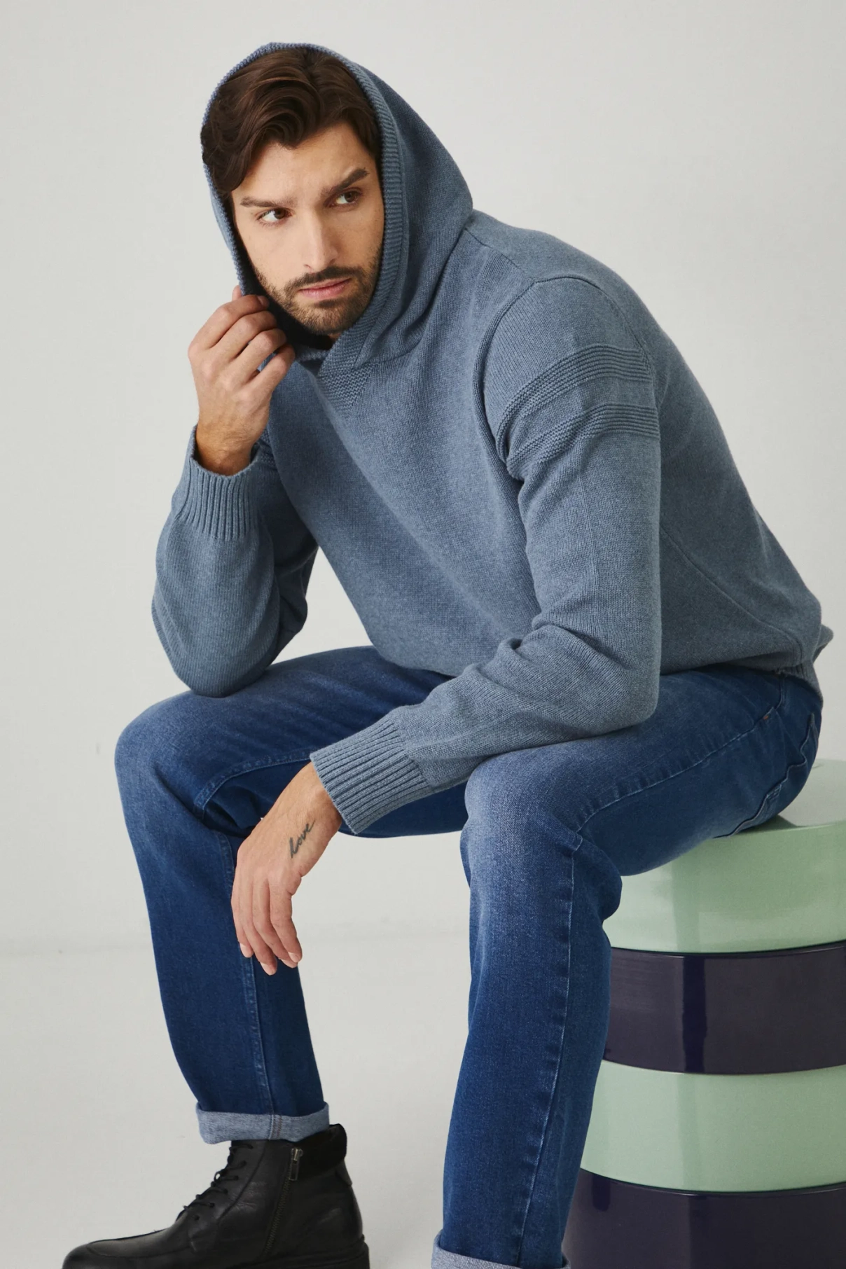 Хлопковый свитер Medicine, синий
Хлопковый свитер Medicine, синий