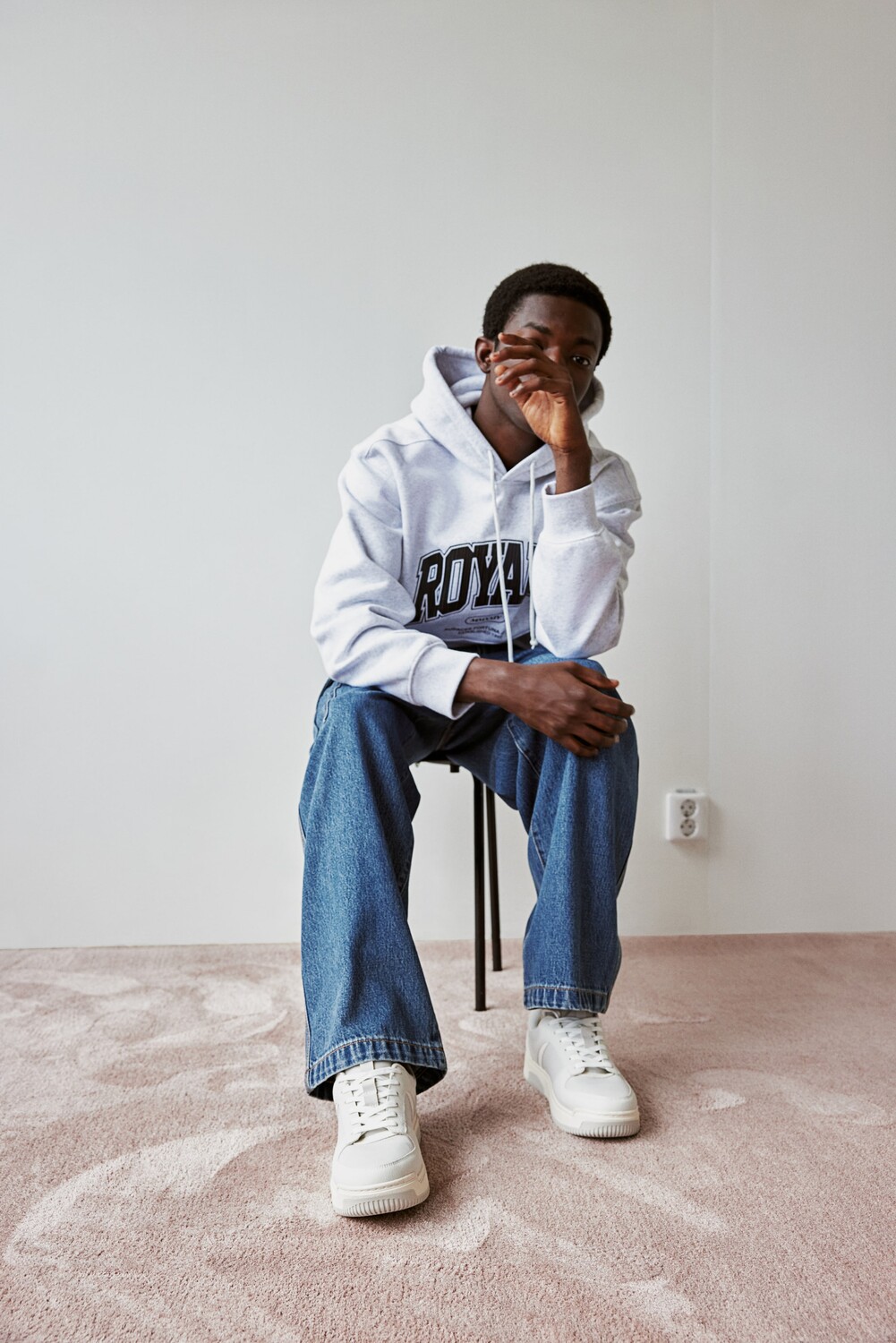 Мешковатые джинсы-карго H&M, синий
Мешковатые джинсы-карго H&M, синий