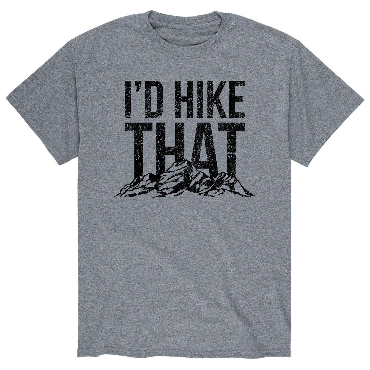 Мужская футболка «I’d Hike That» Licensed Character, Серый, Мужская футболка «I’d Hike That» Licensed Character
Мужская футболка «I’d Hike That» Licensed Character, Серый, Мужская футболка «I’d Hike That» Licensed Character