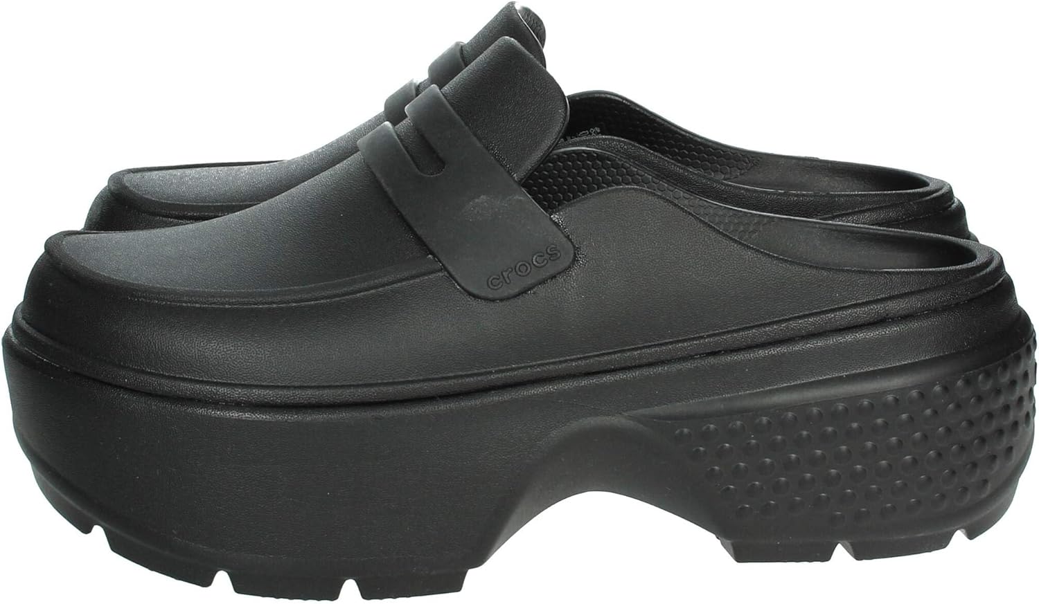 Унисекс-лоферы Crocs Stomp, черный
Унисекс-лоферы Crocs Stomp, черный