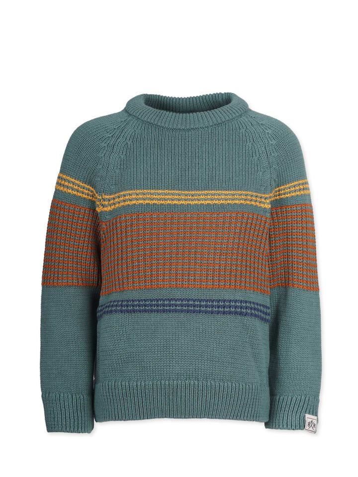 Пуловер Band of Rascals Strick 70th Stripes, цвет sage
Пуловер Band of Rascals Strick 70th Stripes, цвет sage