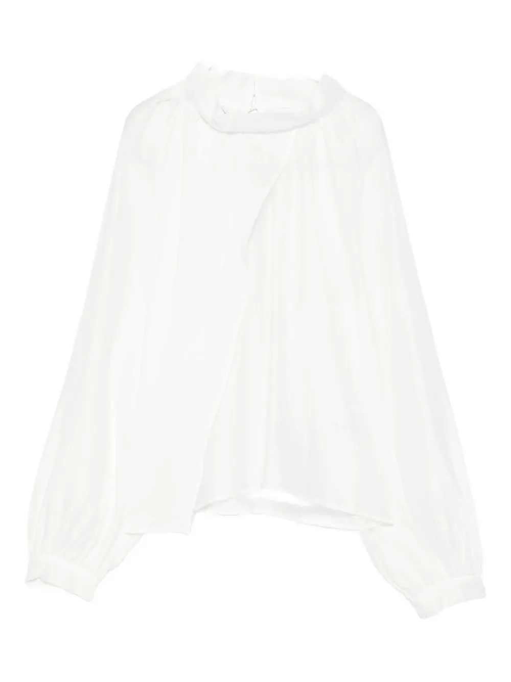 Блузка с воротником-стойкой и рукавами-фонариками IRO, белый
Блузка с воротником-стойкой и рукавами-фонариками IRO, белый