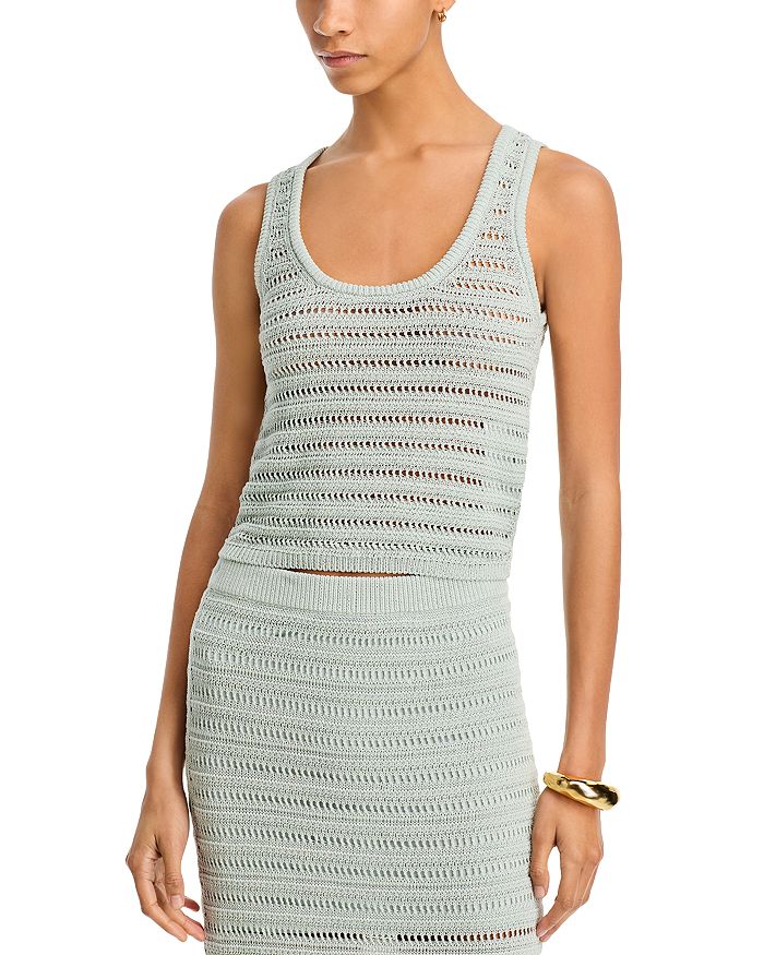 Кира Топ с открытой вязкой и полосками A.L.C., синий
Кира Топ с открытой вязкой и полосками A.L.C., синий