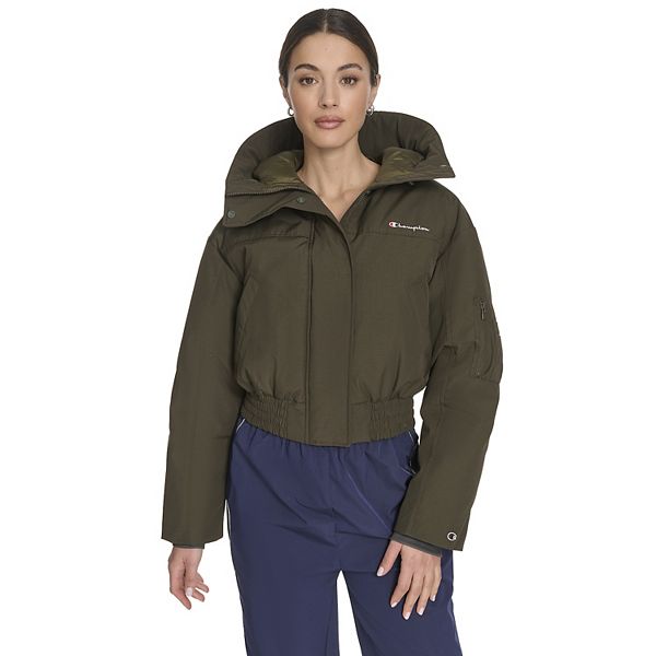 Кроп худи-бомбер для сноуборда Champion, Olive
Кроп худи-бомбер для сноуборда Champion, Olive