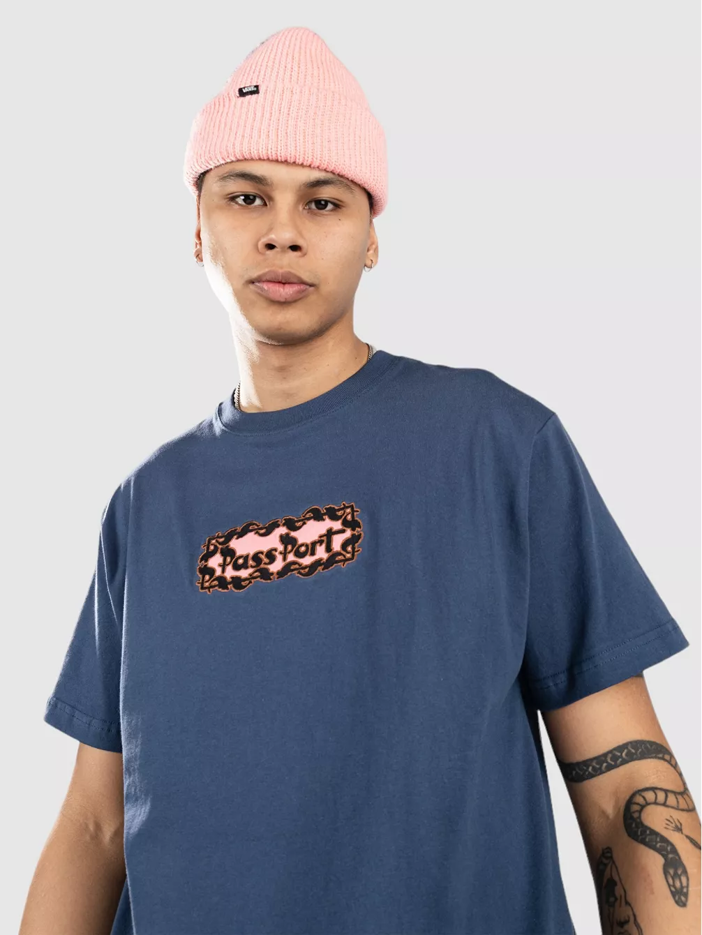 Футболка с узором Pass Port, синий
Футболка с узором Pass Port, синий