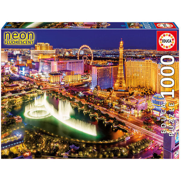 Educa, пазл, Neon Las Vegas, 1000 шт.
Educa, пазл, Neon Las Vegas, 1000 шт.