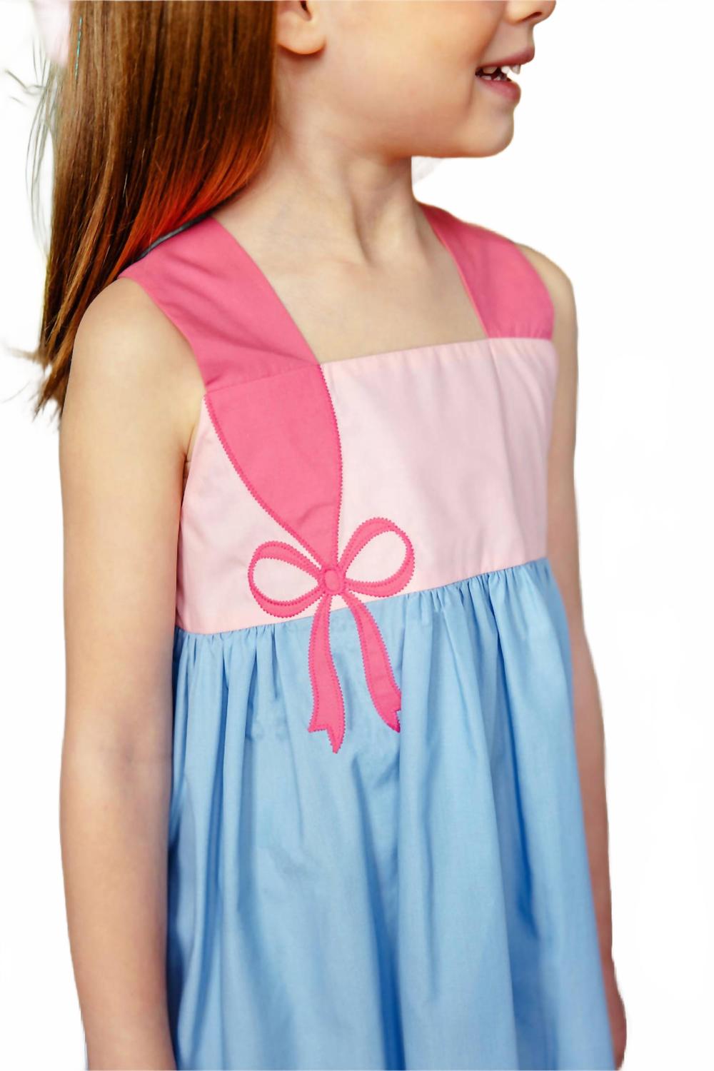 Детское демисезонное платье синего цвета The Beaufort Bonnet Company, синий
Детское демисезонное платье синего цвета The Beaufort Bonnet Company, синий