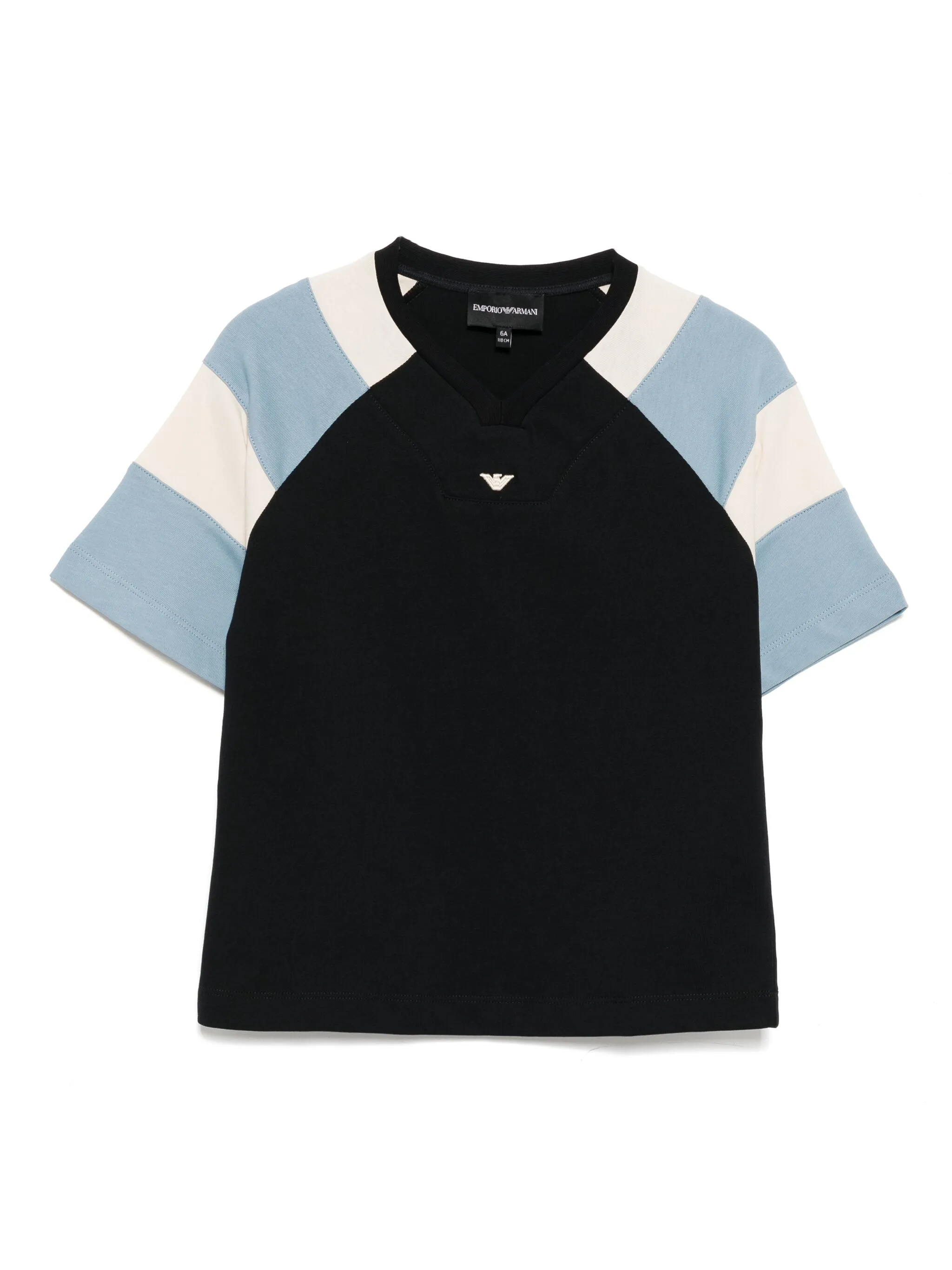 Футболка с вышитым логотипом Emporio Armani Kids, синий
Футболка с вышитым логотипом Emporio Armani Kids, синий