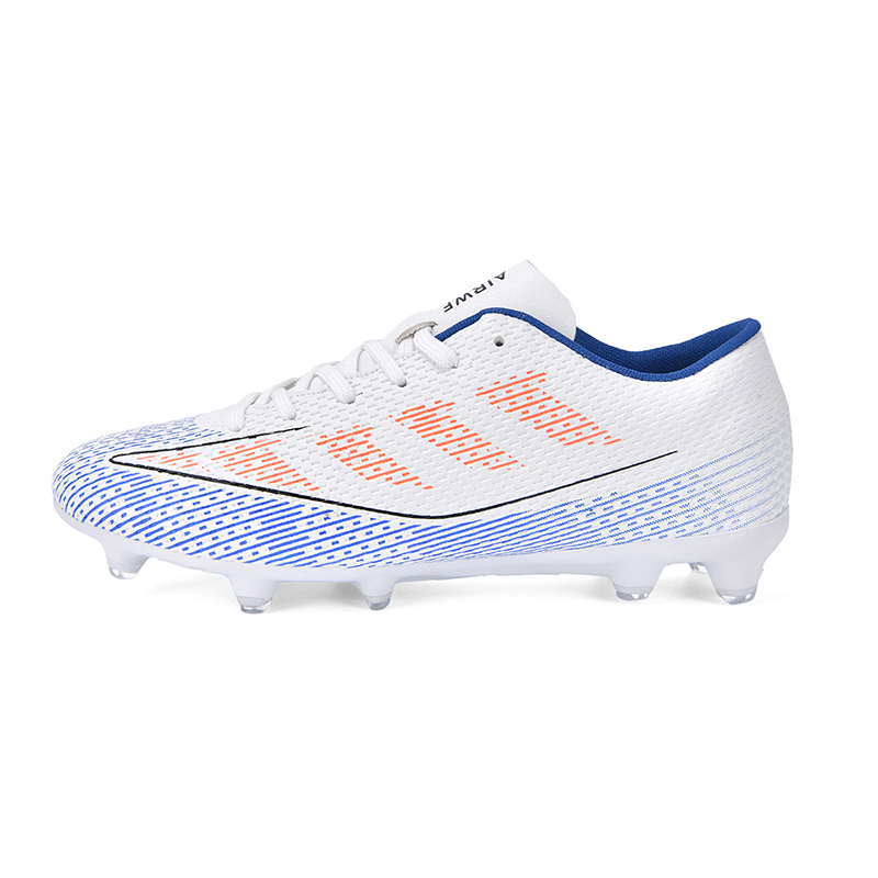 Дышащие, нескользящие, анти-кик, низкие детские футбольные бутсы для подростков CAMKIDS, белый/синий
Дышащие, нескользящие, анти-кик, низкие детские футбольные бутсы для подростков CAMKIDS, белый/синий