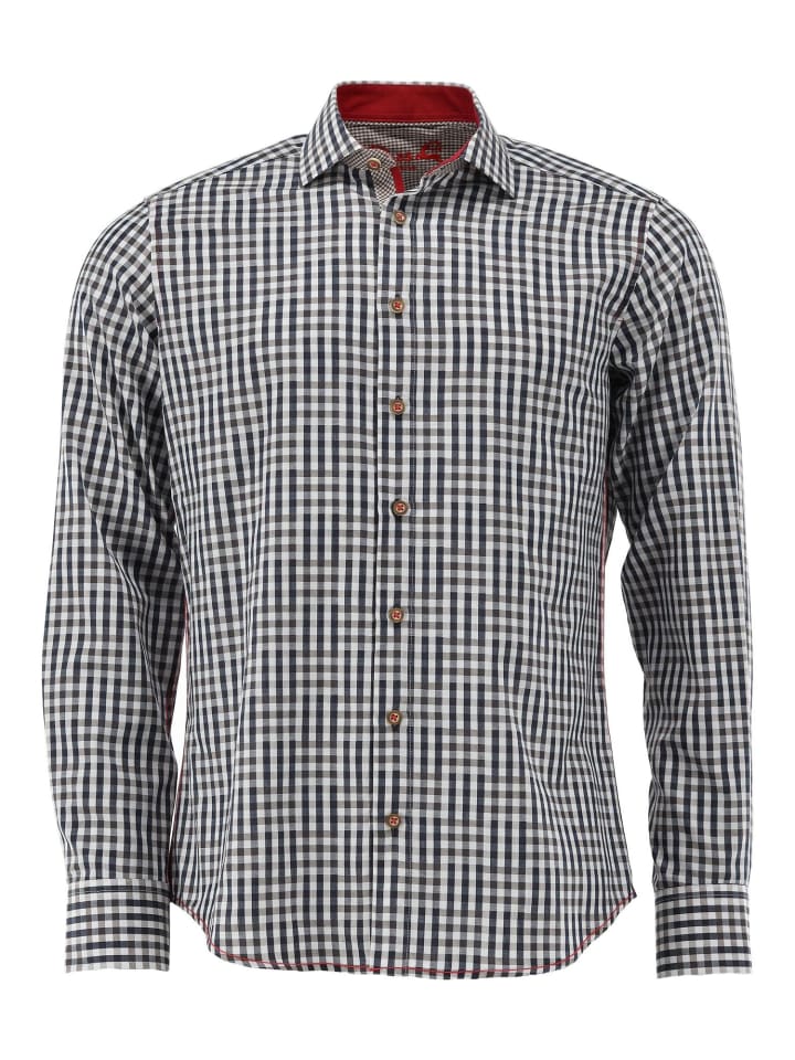 Традиционная рубашка Зуфир средне-коричневого цвета OS-Trachten
Традиционная рубашка Зуфир средне-коричневого цвета OS-Trachten