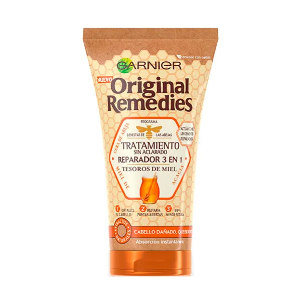 Восстанавливающее несмываемое средство 3в1 Tesoros De Miel Original Remedies, 150 ml
Восстанавливающее несмываемое средство 3в1 Tesoros De Miel Original Remedies, 150 ml