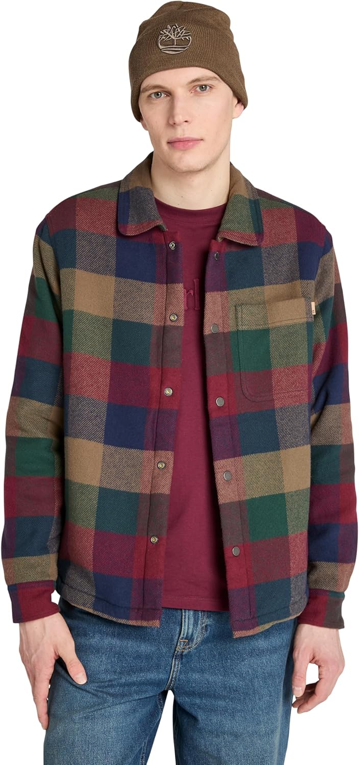 Timberland Men's High Pile Lined Overshirt, Green Gables Yd
Timberland Men's High Pile Lined Overshirt, Green Gables Yd