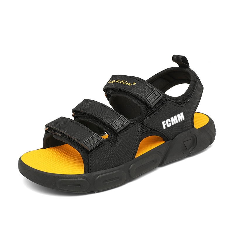 Детские сандалии Rebound Low Top FCMM, черный/желтый 
Детские сандалии Rebound Low Top FCMM, черный/желтый