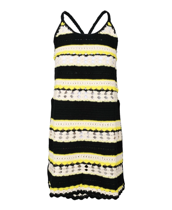 Хлопковое платье в стиле джерси Ganni, мультиколор
Хлопковое платье в стиле джерси Ganni, мультиколор