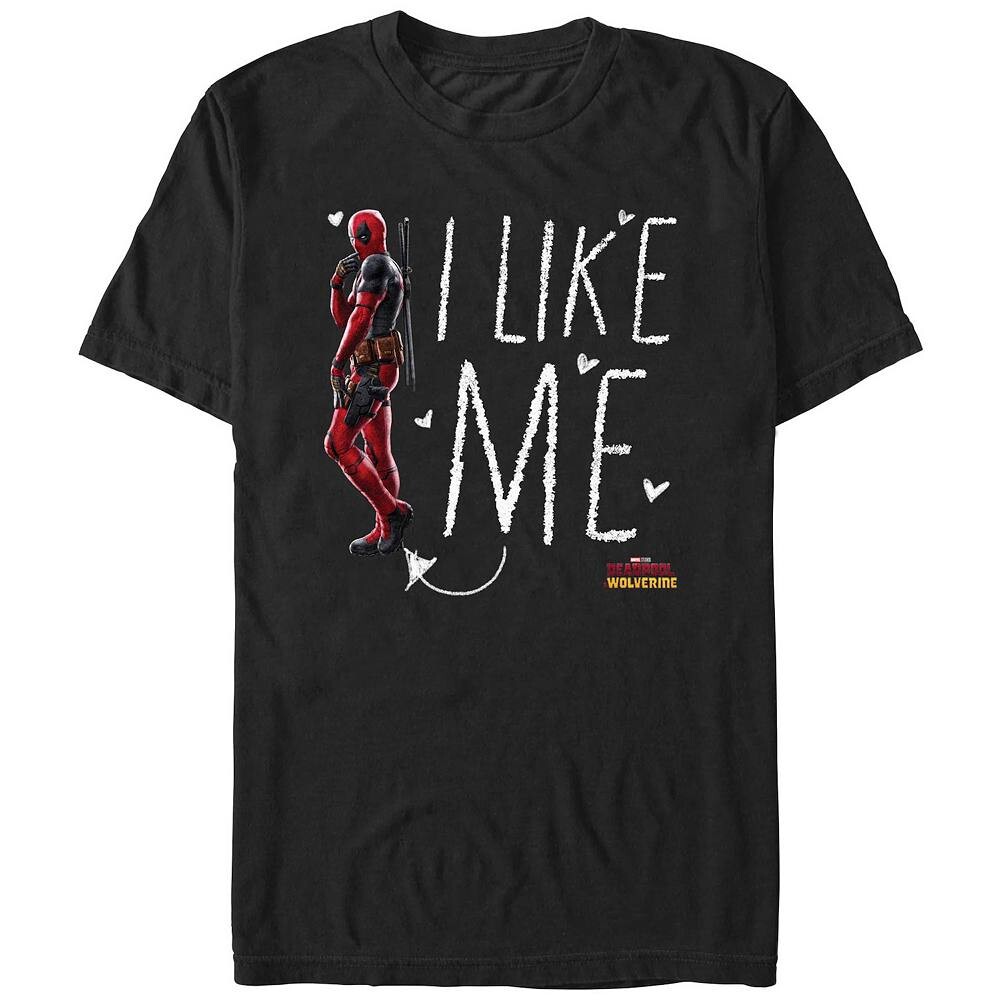 Мужская футболка с рисунком Дэдпул и Росомаха I Like Me Licensed Character, черный
Мужская футболка с рисунком Дэдпул и Росомаха I Like Me Licensed Character, черный