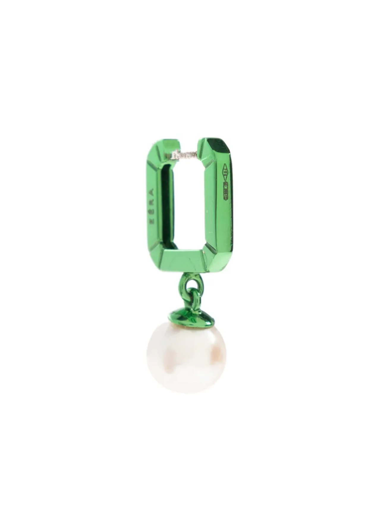 Одиночная серьга с жемчужными деталями EÉRA, зеленый
Одиночная серьга с жемчужными деталями EÉRA, зеленый