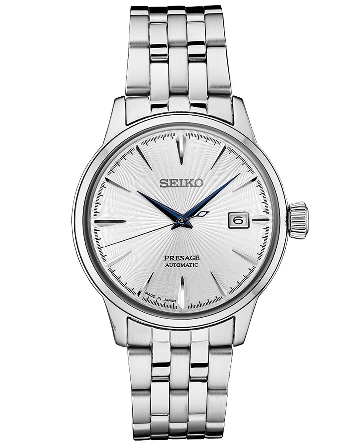 Мужские автоматические часы Presage с браслетом из нержавеющей стали 40,5 мм Seiko
Мужские автоматические часы Presage с браслетом из нержавеющей стали 40,5 мм Seiko