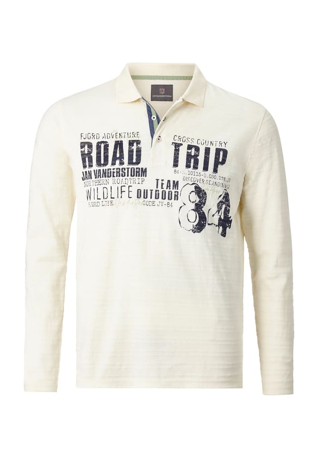 Рубашка поло с длинными рукавами akilles Jan Vanderstorm, белый
Рубашка поло с длинными рукавами akilles Jan Vanderstorm, белый