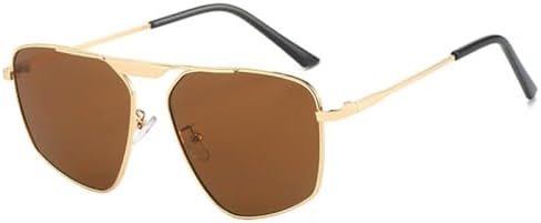 Солнцезащитные очки в стиле ретро 2027 года из металла, многоугольные, квадратные, для женщин, модные, цвета шампанского, с защитой от УФ-излучения UV400, для мужчин MTZJH, Golden Tea
Солнцезащитные очки в стиле ретро 2027 года из металла, многоугольные, квадратные, для женщин, модные, цвета шампанского, с защитой от УФ-излучения UV400, для мужчин MTZJH, Golden Tea