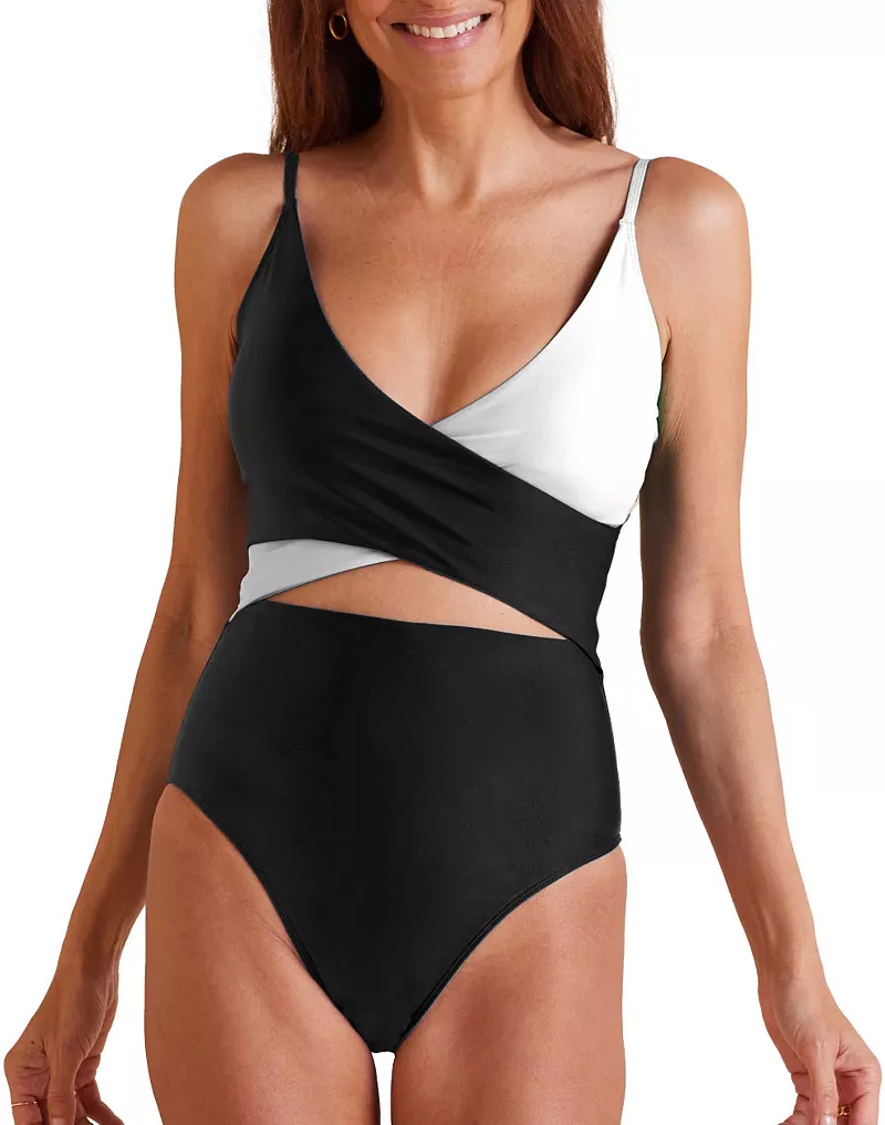 Женский цельный купальник Summersalt The Sea Breeze с вырезом, цвет Sea Urchin/White Sand
Женский цельный купальник Summersalt The Sea Breeze с вырезом, цвет Sea Urchin/White Sand