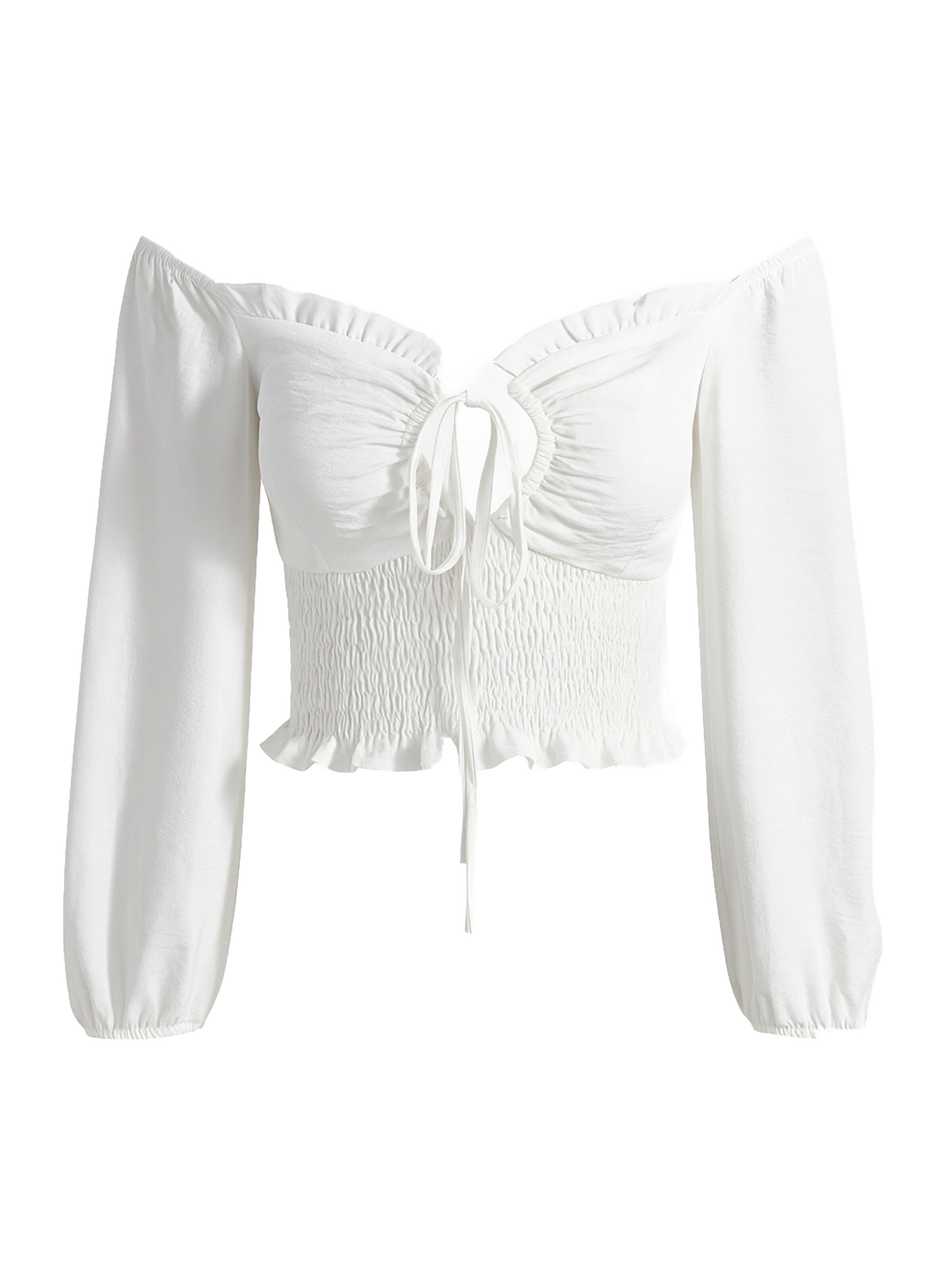 Elara Блузка в белом цвете
Elara Блузка в белом цвете