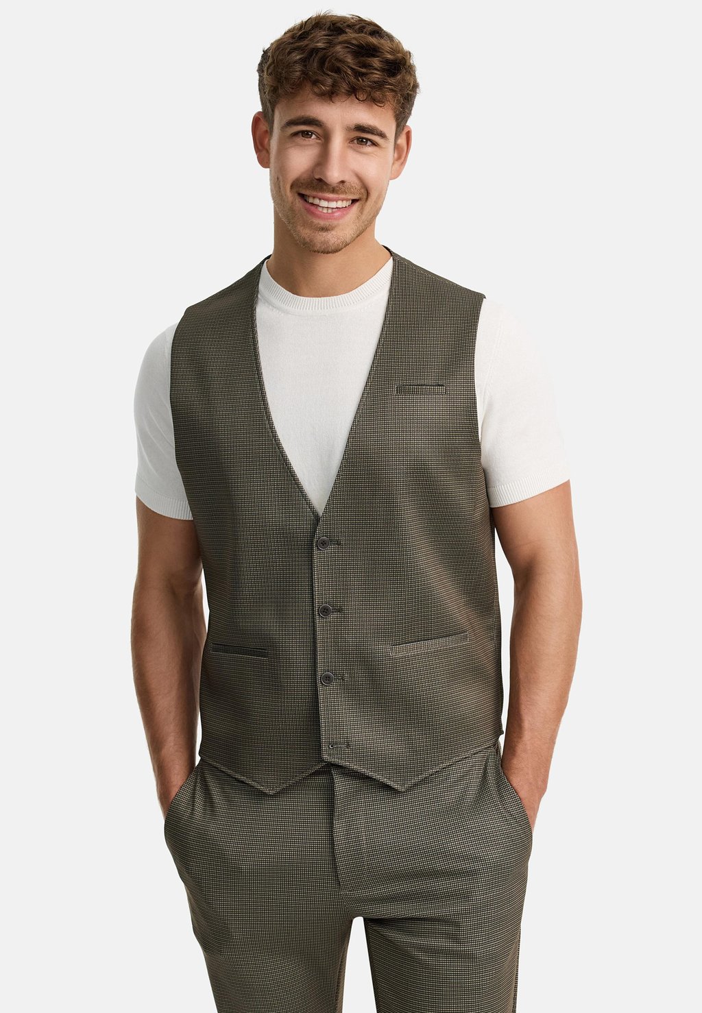 Жилет CHRIS Jeff, цвет Houndstooth
Жилет CHRIS Jeff, цвет Houndstooth