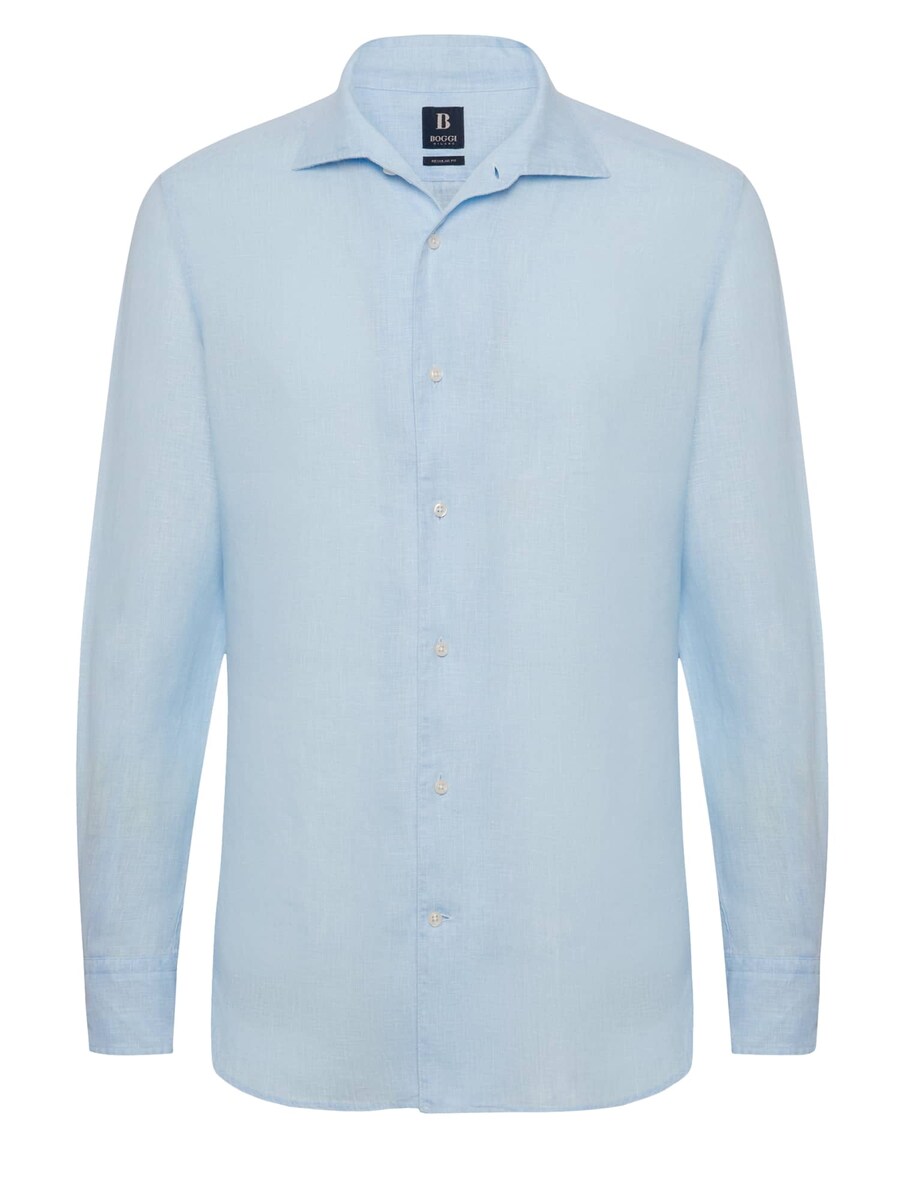Рубашка обычного кроя на пуговицах Boggi Milano, светло-синий
Рубашка обычного кроя на пуговицах Boggi Milano, светло-синий