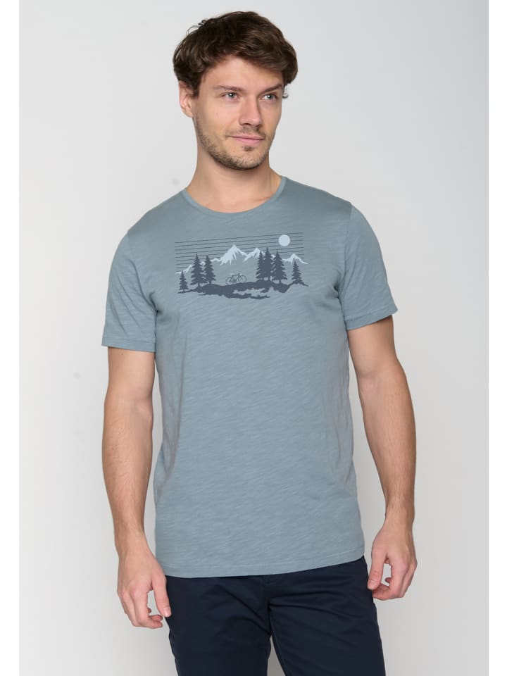 Футболка Bike Mountain Pines серо-синего цвета GreenBomb
Футболка Bike Mountain Pines серо-синего цвета GreenBomb
