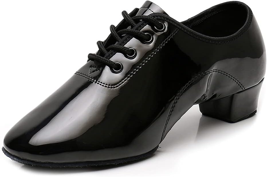 Туфли для латинских танцев JUODVMP для женщин и мужчин, для практики, с завязками, закрытый носок, стандартные бальные, для обучения и выступлений, модель LHD-NJB, черный
Туфли для латинских танцев JUODVMP для женщин и мужчин, для практики, с завязками, закрытый носок, стандартные бальные, для обучения и выступлений, модель LHD-NJB, черный